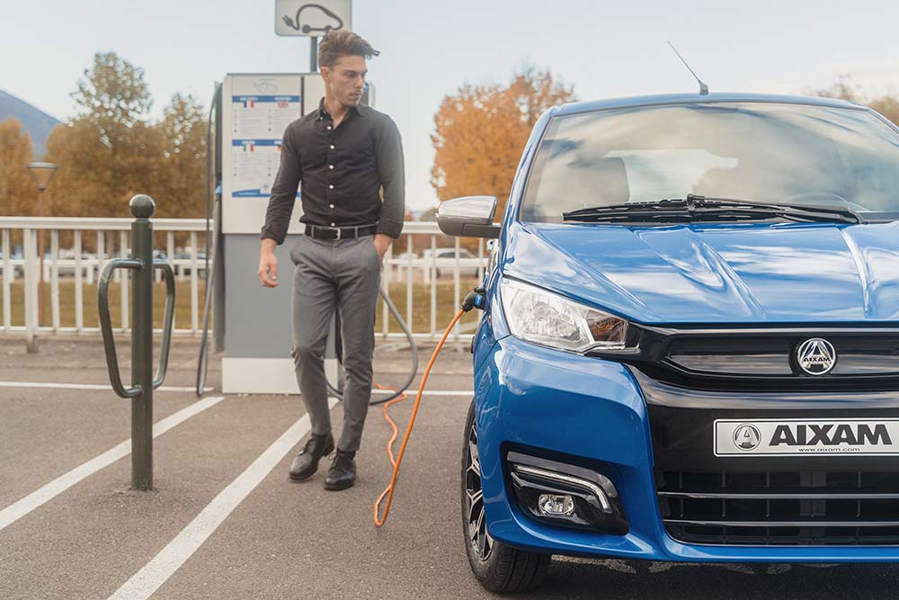 freinage régénératif voiture sans permis électrique