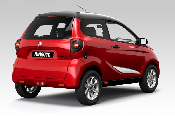 AIXAM licence-free cars Minauto CROSS Rear