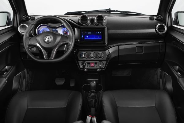 AIXAM licence-free cars e Coupé Carbon look interior