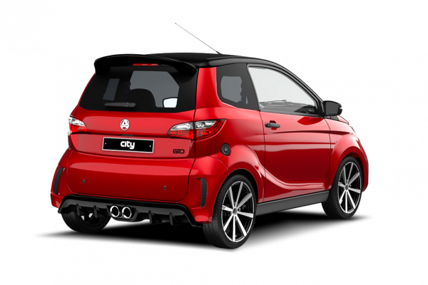 Voiture sans permis AIXAM City 2.citgto_34ar_red_png_ombre