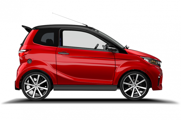 Voiture sans permis AIXAM City 2.1citgto_prof_red_png_ombre