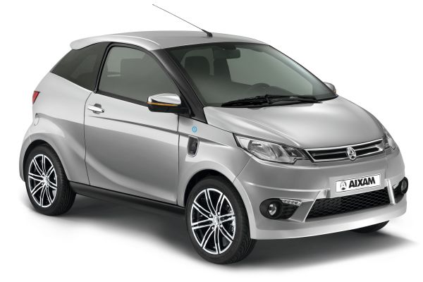 voiture sans permis grise